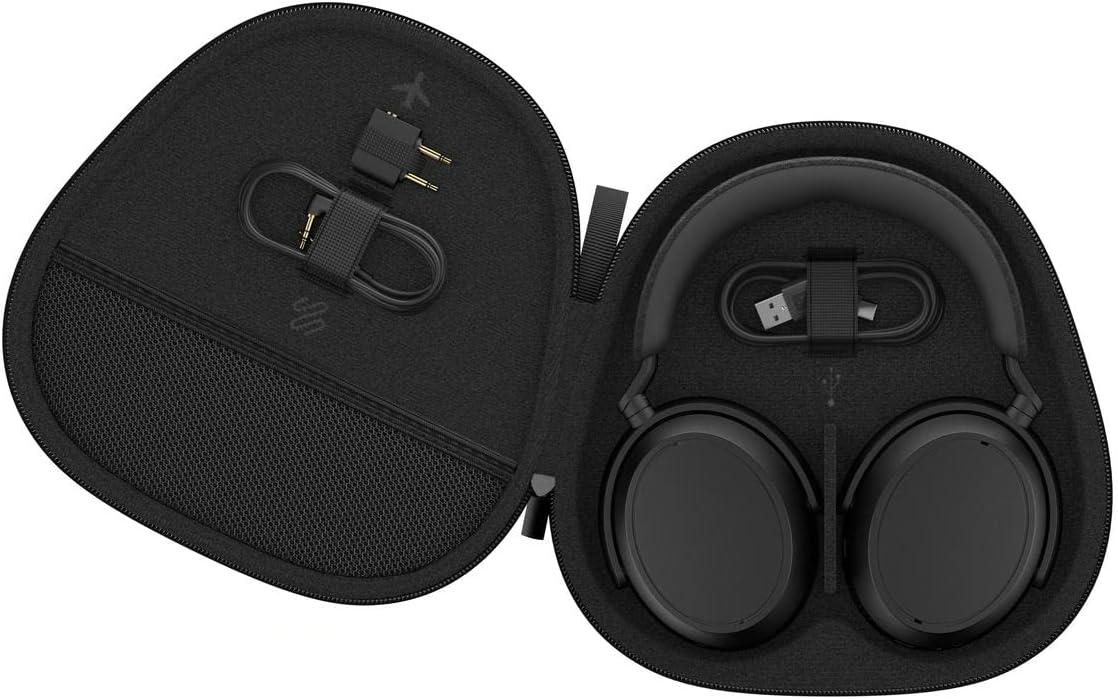 Безжични слушалки Sennheiser Momentum 4 Wireless Bluetooth Headphones Black - Image 2