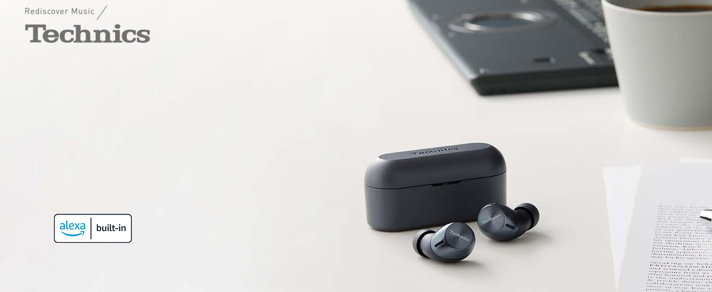 Безжични слушалки Technics EAH-AZ40-K Premium Class True Wireless Headphones 