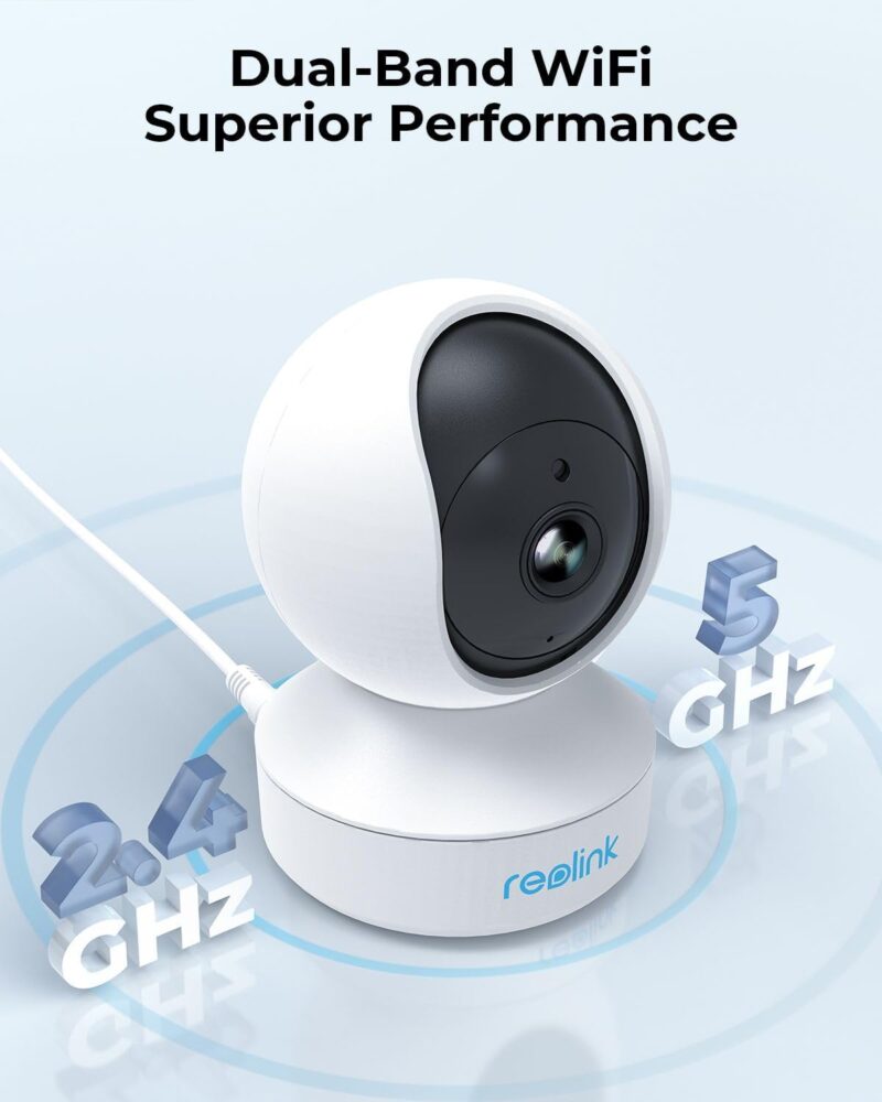 Вътрешна камера за наблюдение Reolink E1 Pro 4MP WiFi Indoor Security Camera WiFi Black 2