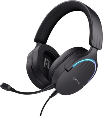 Геймърски слушалки Trust Gaming GXT 490 Fayzo Gaming Headset USB 7.1 Surround Sound Black