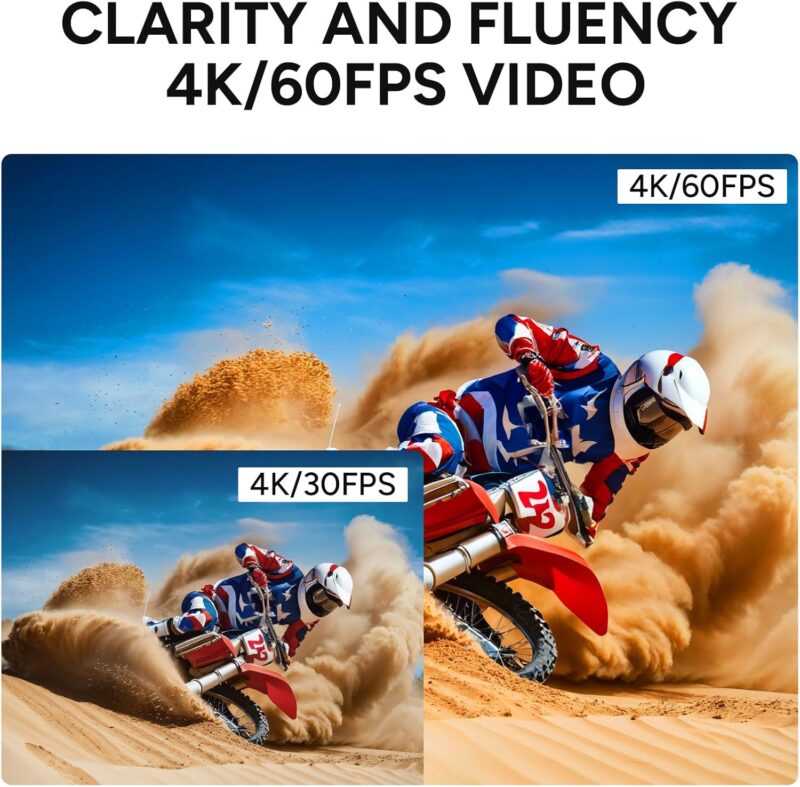 Екшън камера SJCAM SJ6 Pro Action Camera 4K60FPS WiFi 8X Zoom 1