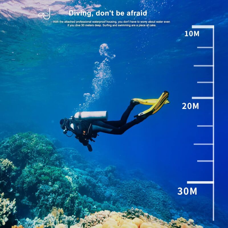 Екшън камера SJCAM SJ6 Pro Action Camera 4K60FPS WiFi 8X Zoom 5