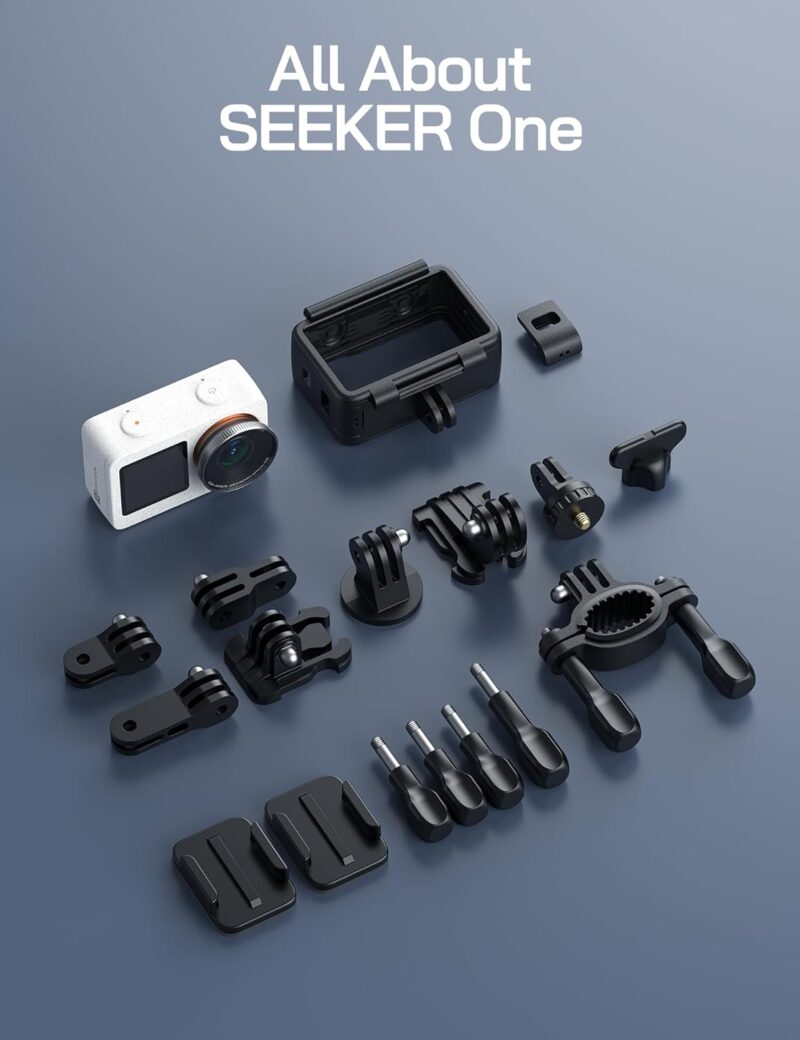 Екшън камера WOLFANG Seeker One Action Camera 4K60FPS WiFi 4