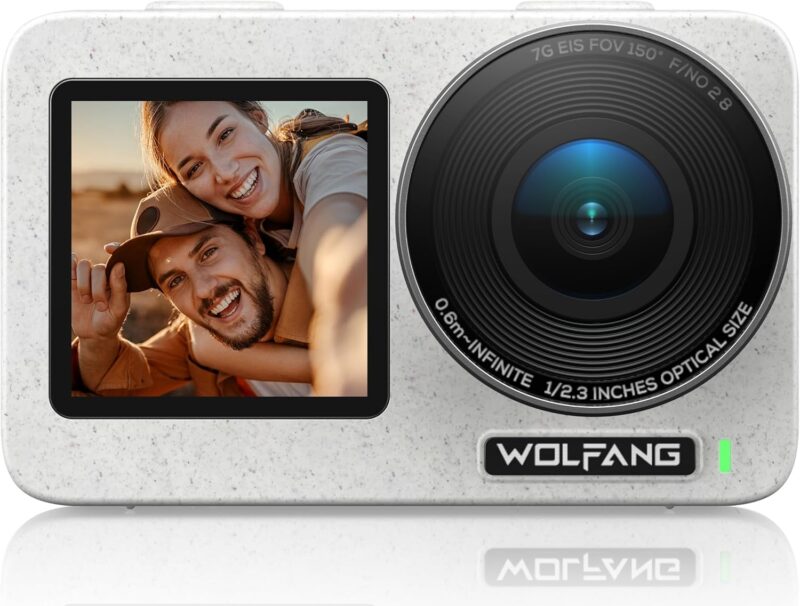 Екшън камера WOLFANG Seeker One Action Camera 4K60FPS WiFi Екшън камера WOLFANG Seeker One Action Camera 4K60FPS WiFi