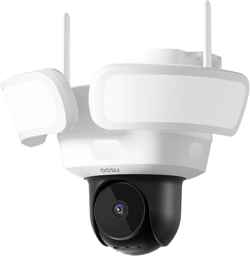Камера за наблюдение AOSU L5P 3K 360° WiFi Outdoor Surveillance Camera
