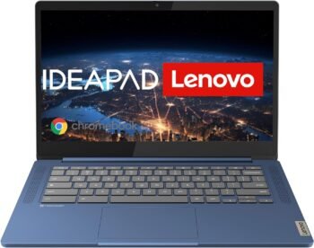 Лаптоп Lenovo Chromebook IdeaPad Slim 3 14 Inch Full HD Display 4GB 64GB SSD ARM Mali-G52 Graphics