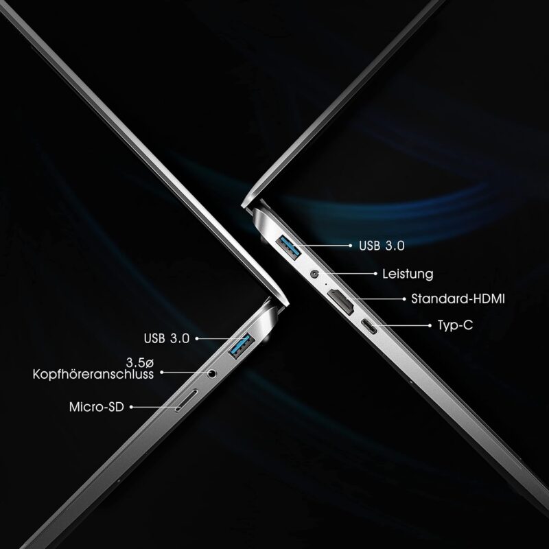 Лаптоп LincPlus P4 14.1 Inch Laptop Intel Core i3 8GB 128GB SSD Full HD Notebook Linux 6