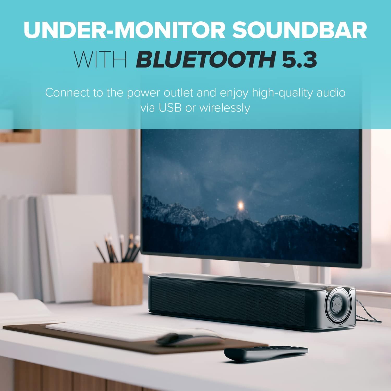 Саундбар за компютър CREATIVE Stage SE Soundbar USB Digital Audio & Bluetooth 5.3 - Image 2