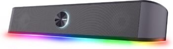 Саундбар за компютър Trust Gaming GXT 1619 Rhox Stereo Soundbar RGB Computer 12W