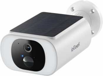 Соларна камера за видеонаблюдение ieGeek S1 2K Solar Wireless Security Cameras Outdoor