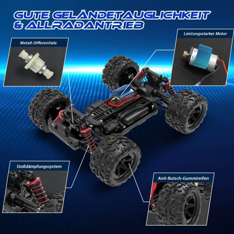 DEERC 4X4 Offroad Truck с дистанционно управление 9310 3