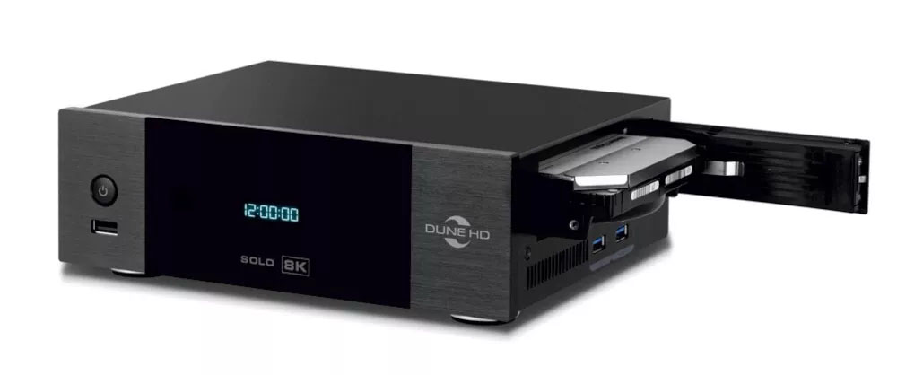 Dune HD Solo 8K Dolby Vision HDR10 + 3,5" HDD Bay Мултимедиен плеър - Image 3