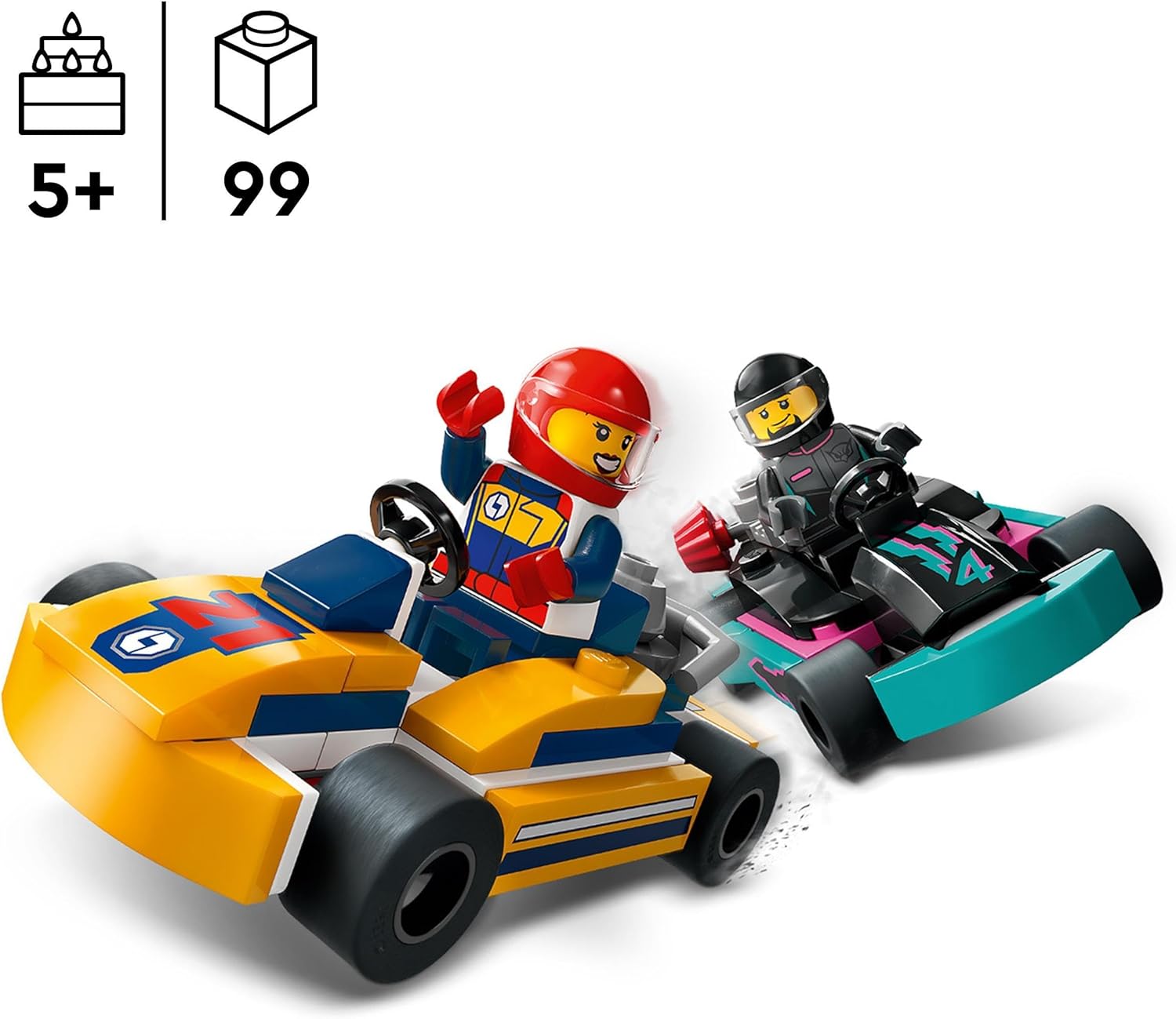 LEGO City Бъгита и състезатели (60400) - Image 2
