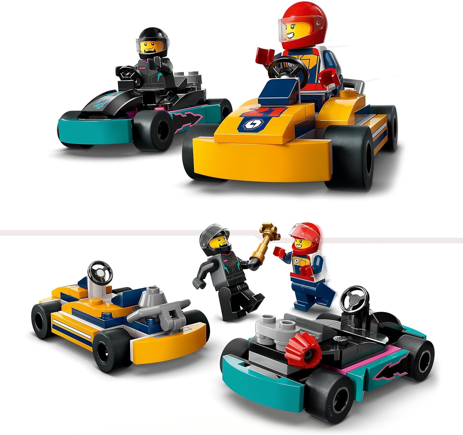 LEGO City Бъгита и състезатели (60400) - Image 3