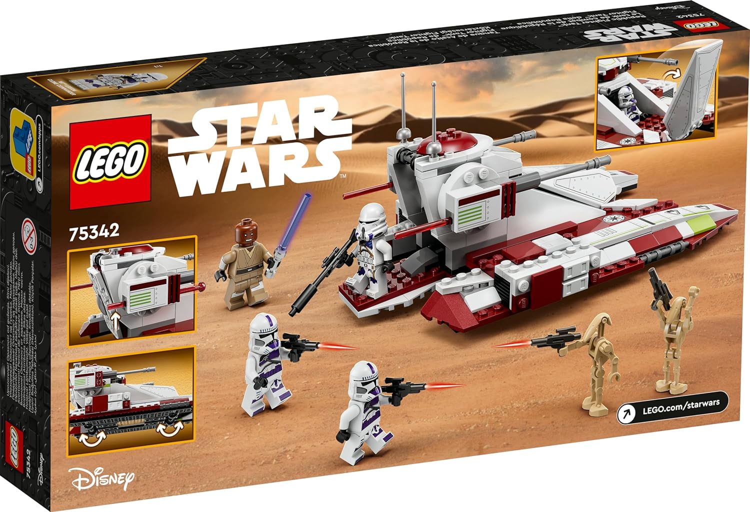 LEGO Star Wars – Бойният танк на републиката (75342) - Image 3