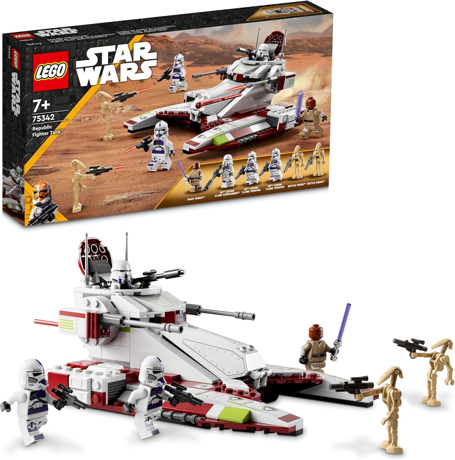 LEGO Star Wars – Бойният танк на републиката (75342)