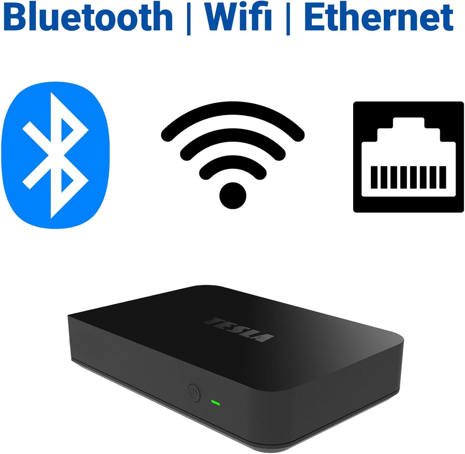 Tesla Mediabox XT850 4K Android TV Box DVB-T2 Tuner & Hybrid TV Receiver Мултимедиен плеър - Image 2