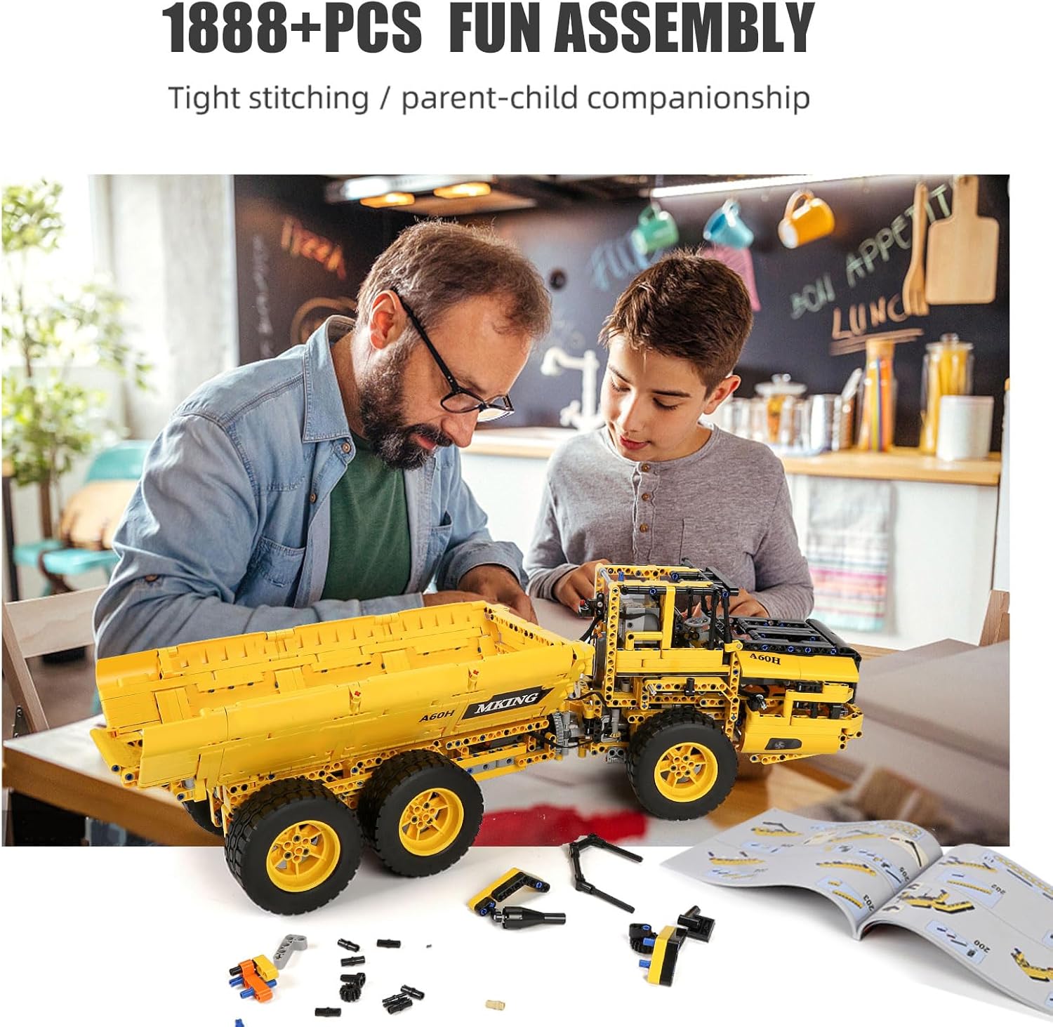Конструктор Mould King Technic Dump Truck Дистанционно управление (17010) - Image 3