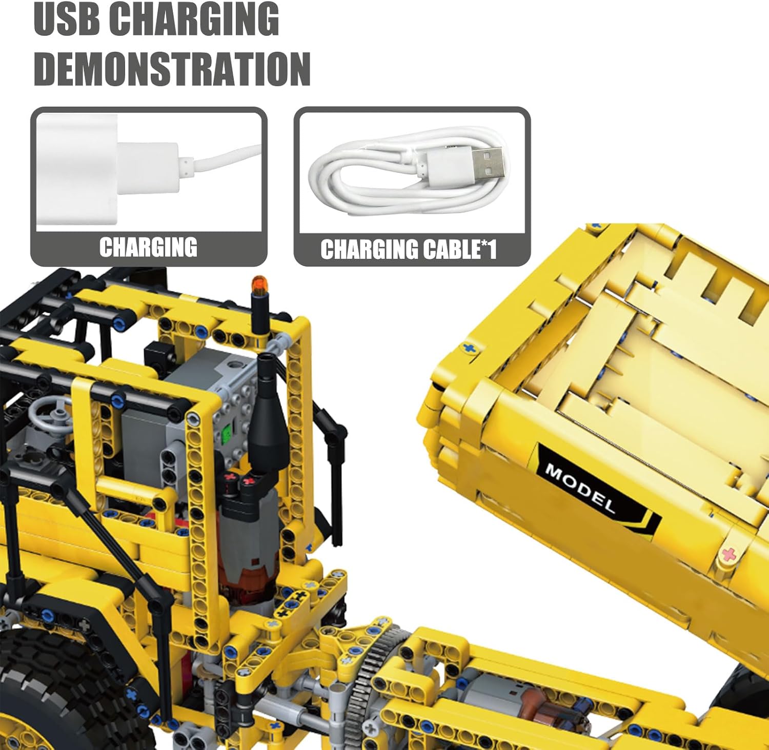 Конструктор Mould King Technic Dump Truck Дистанционно управление (17010) - Image 4
