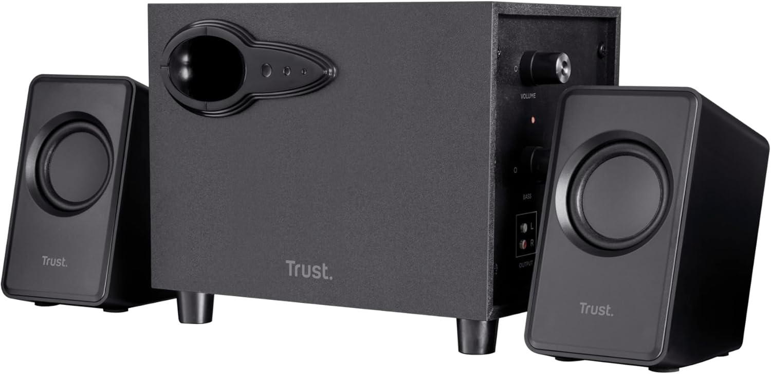 Тонколони за Компютър Trust Avora 2.1 PC Speaker System & Subwoofer 18W