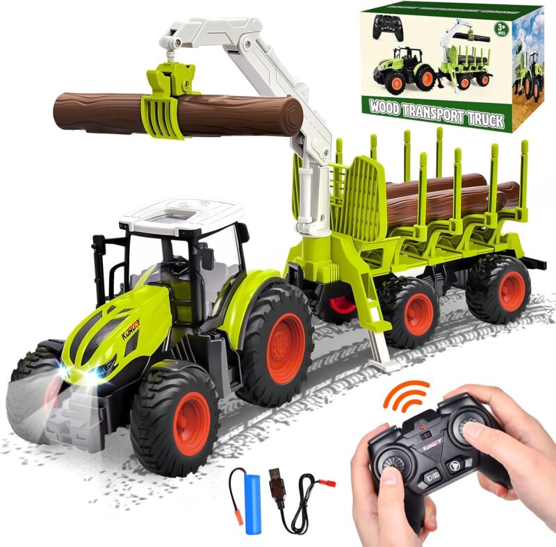 Aragallant Товарач трактор и ремарке с дистанционно управление