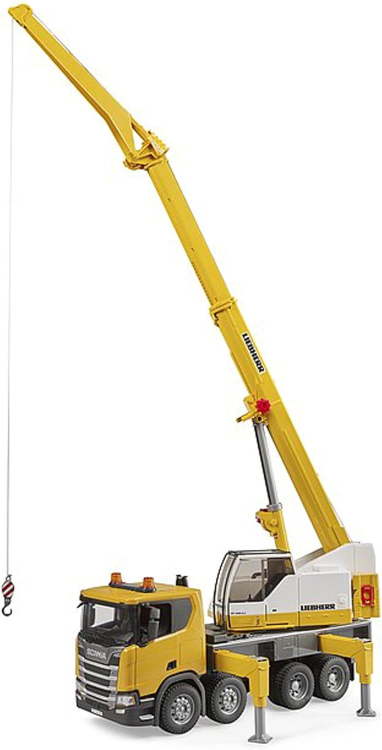 Bruder Scania Super 560R Liebherr Играчка Камион с Кран - Image 2