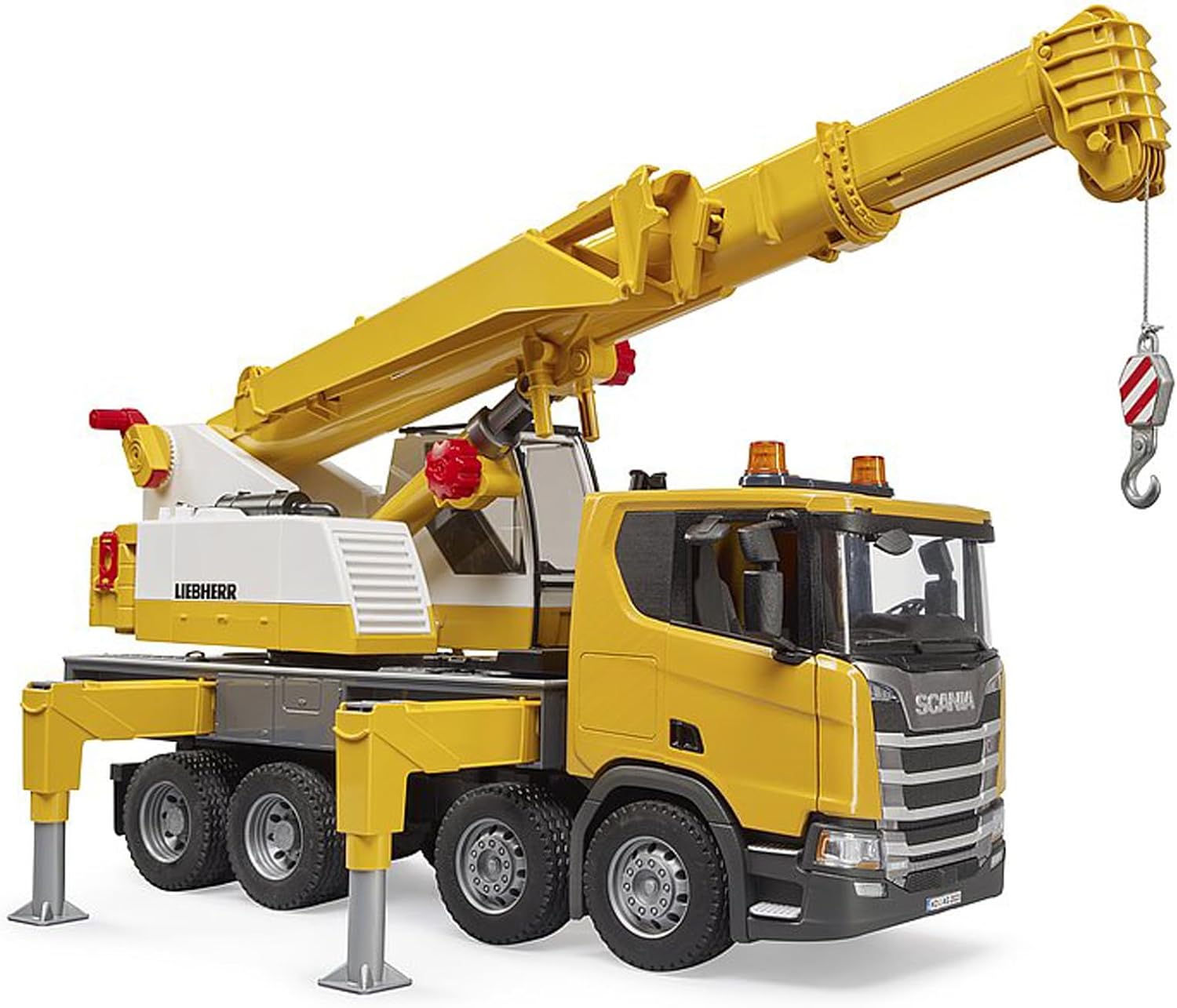Bruder Scania Super 560R Liebherr Играчка Камион с Кран - Image 3