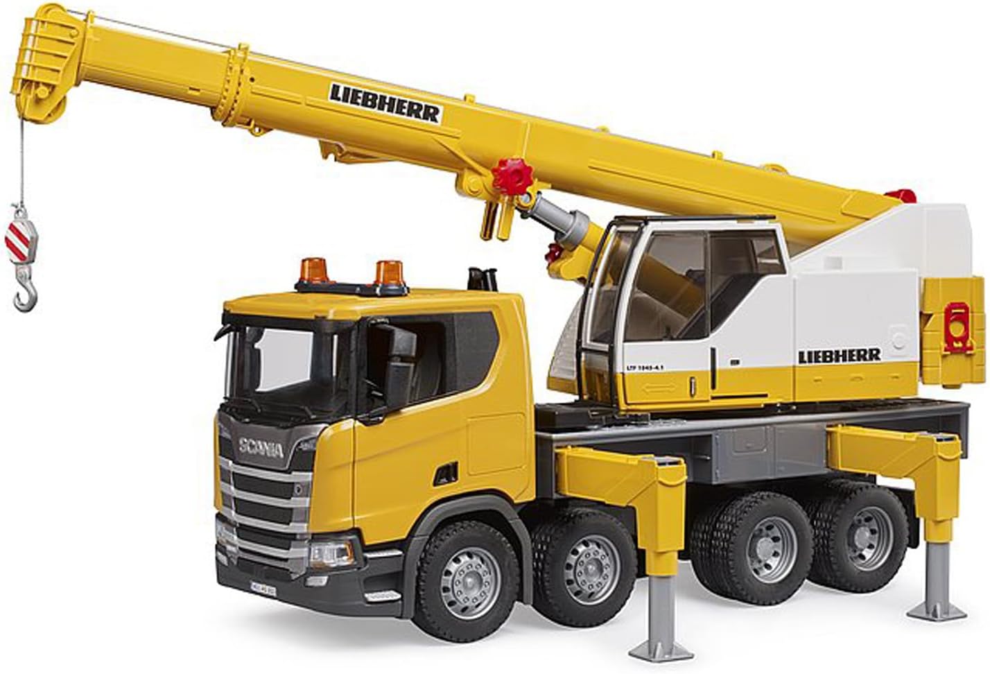 Bruder Scania Super 560R Liebherr Играчка Камион с Кран