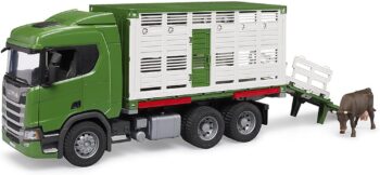 Bruder Scania Super 560R Играчка Камион за транспортиране на животни