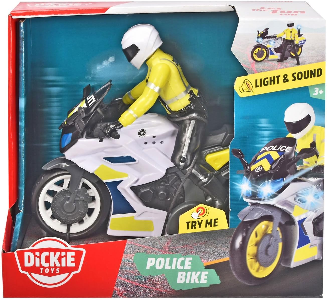Dickie Toys Полицейски мотоциклет - Image 2