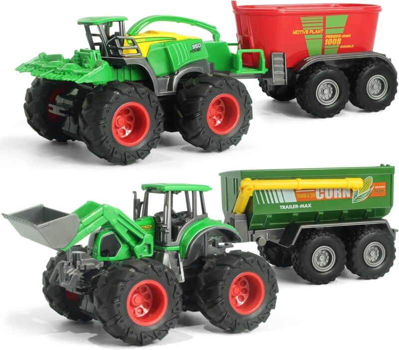 KARMOUNT Комплект играчки Трактор и комбайн