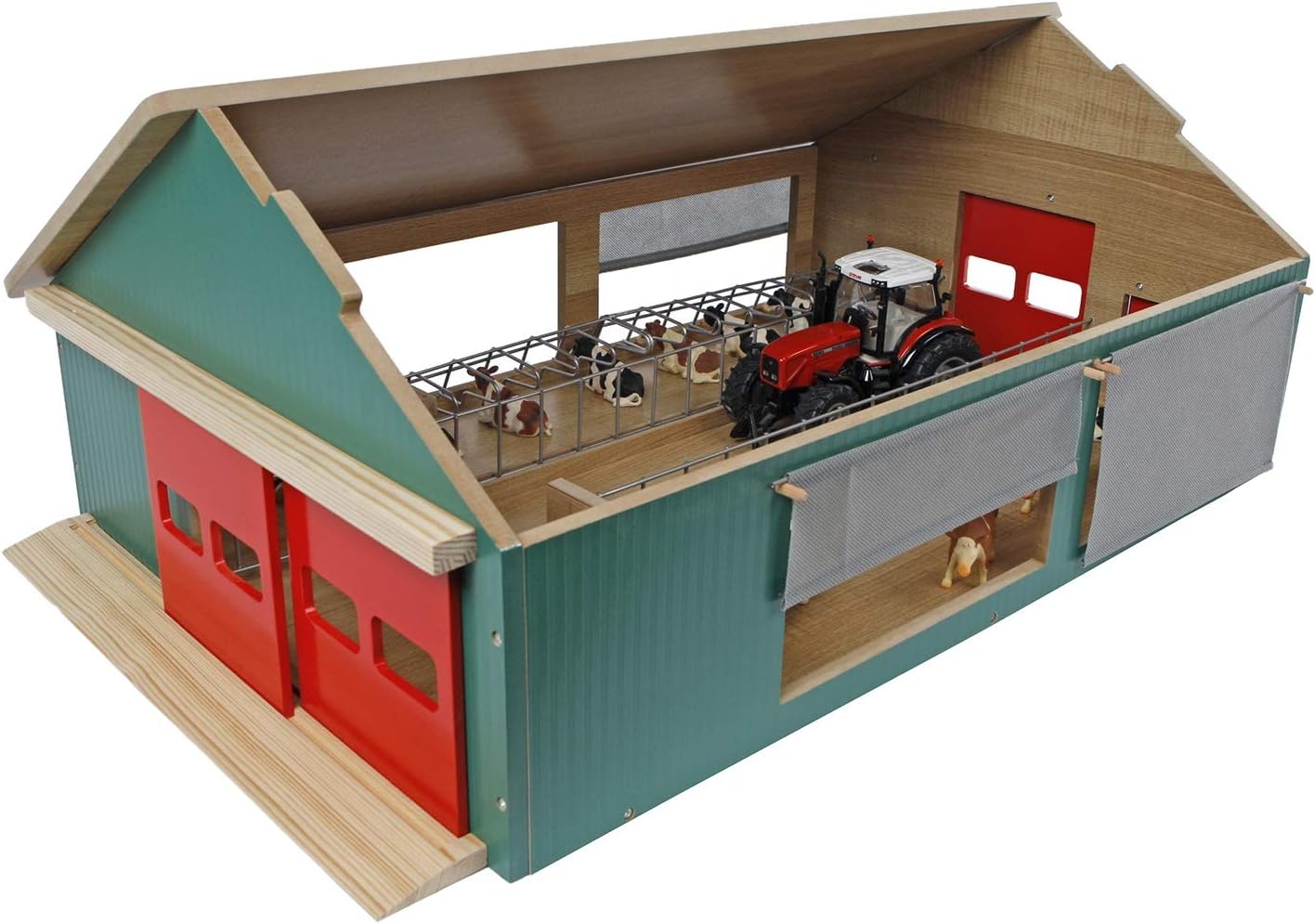 Kids Globe Комплект Дървена ферма за крави