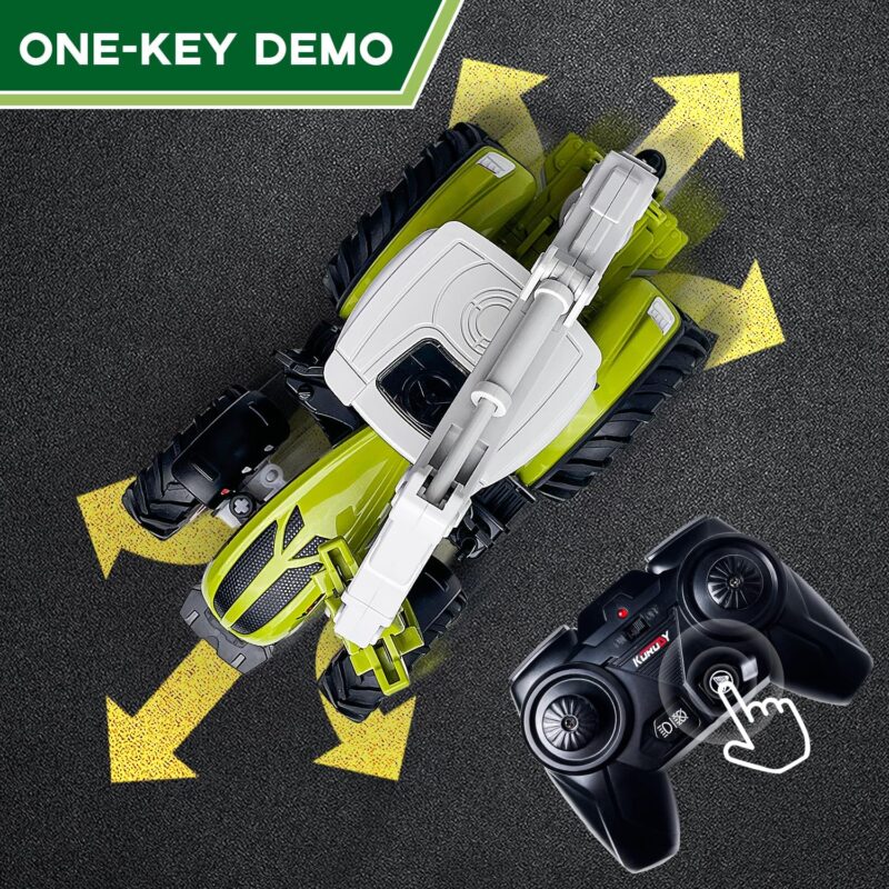 PENGBU Товарач трактор с дистанционно управление 3