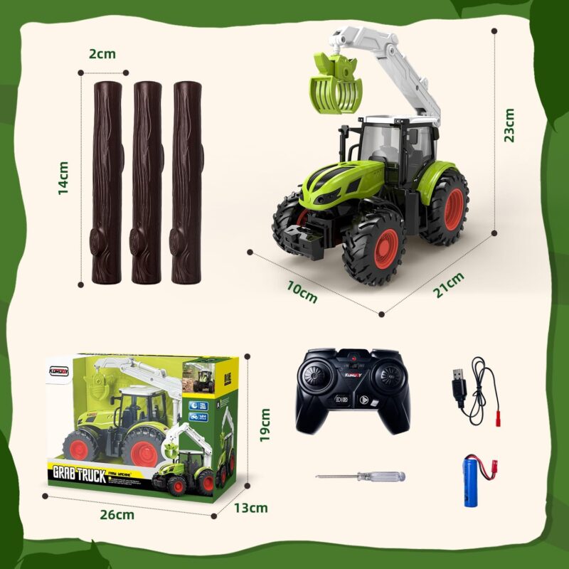 PENGBU Товарач трактор с дистанционно управление 5