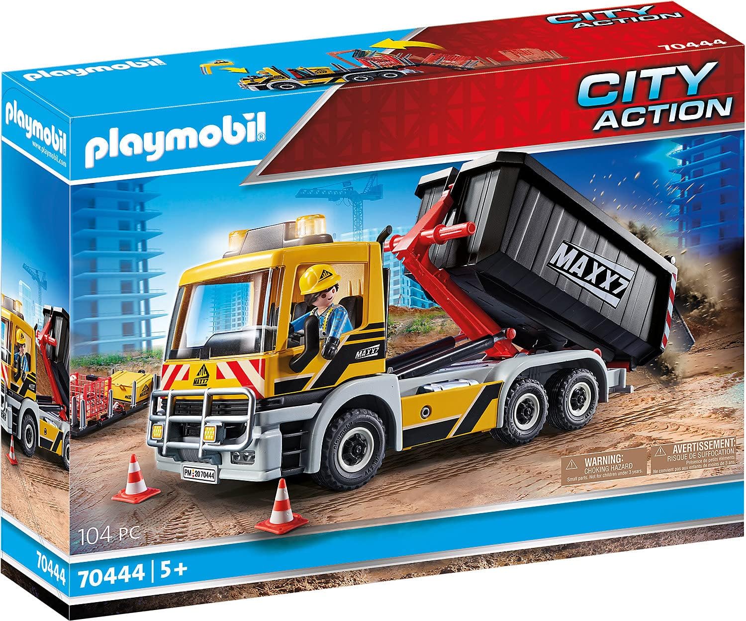 Playmobil City Action Играчка Самосвал (70444)