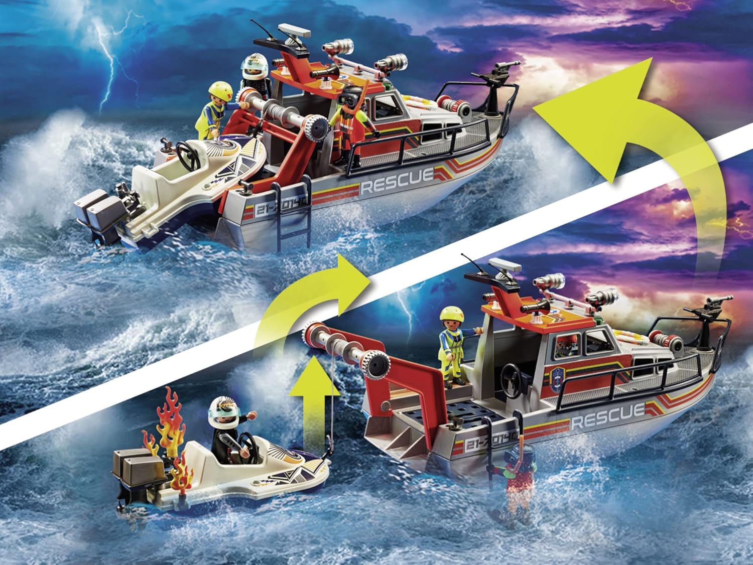Playmobil City Action Спасителен крайцер (70140) - Image 4