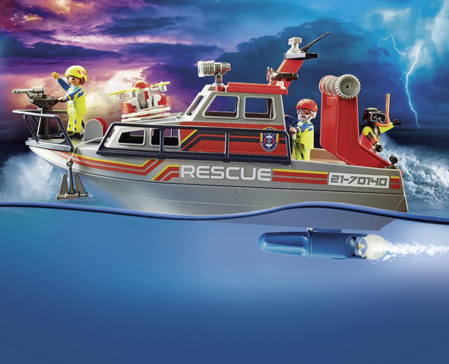Playmobil City Action Спасителен крайцер (70140) - Image 5