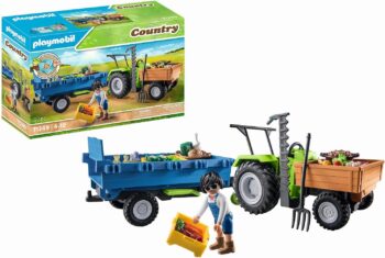 Playmobil Country Играчка Трактор с ремарке (71249)