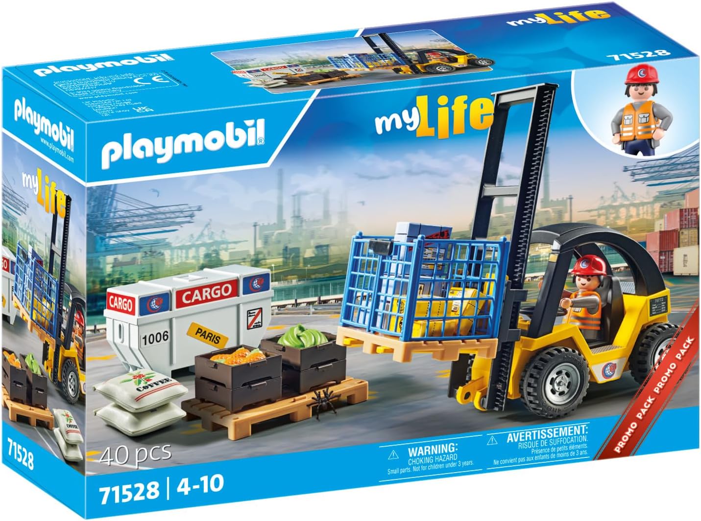 Playmobil MyLife Играчка Мотокар (71528)