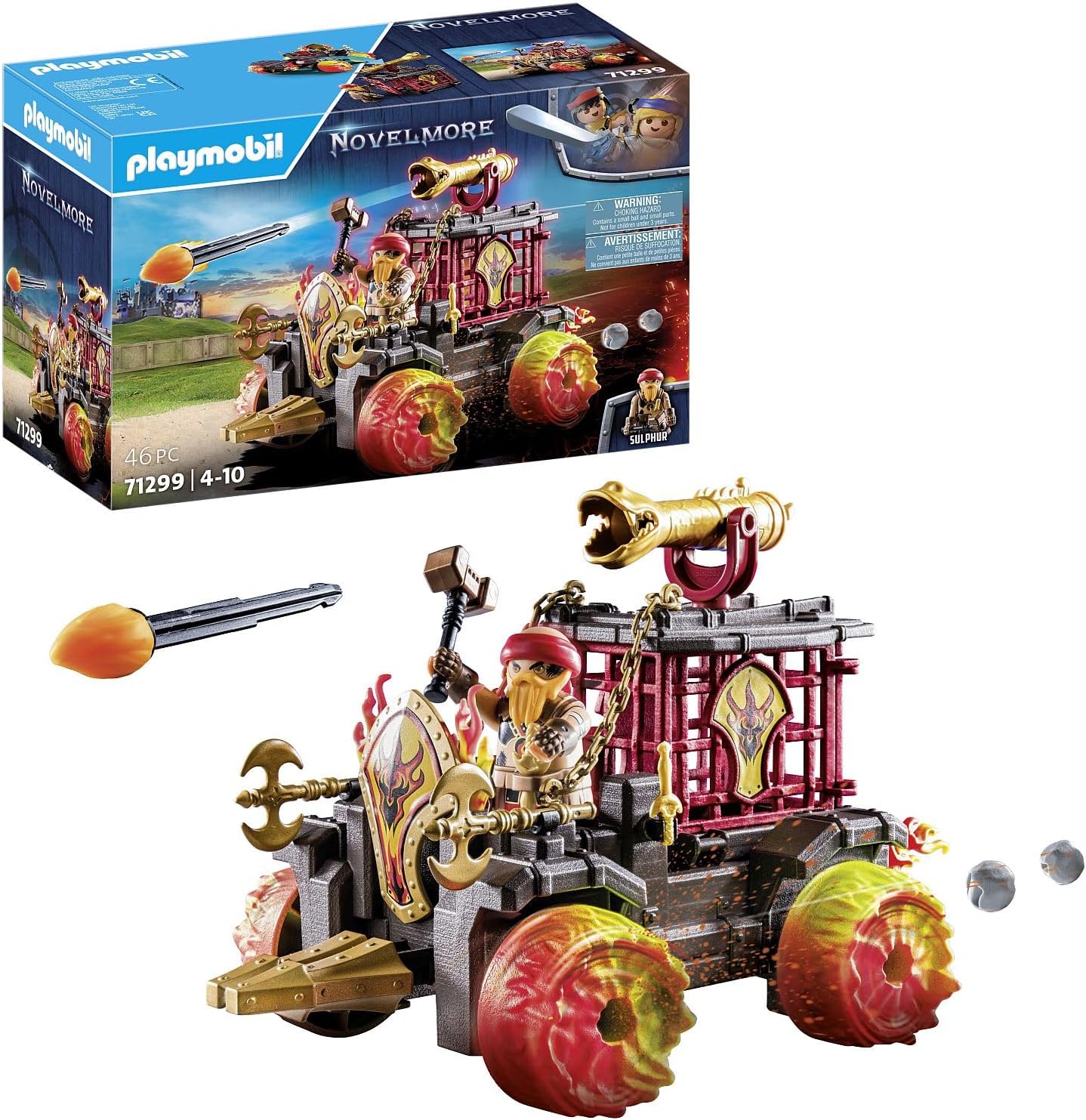 Playmobil Novelmore Бърнам Рейдър (71299)