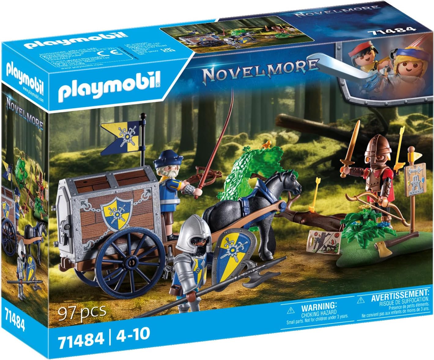 Playmobil Novelmore Нападение на транспортна кола (71484) - Image 2