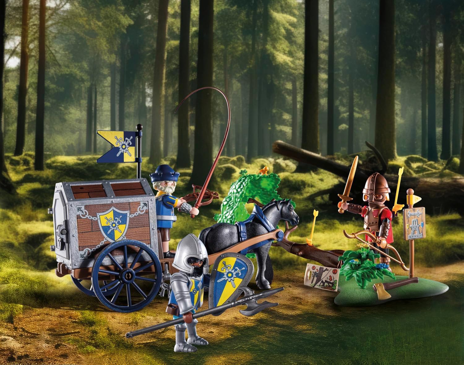 Playmobil Novelmore Нападение на транспортна кола (71484) - Image 3