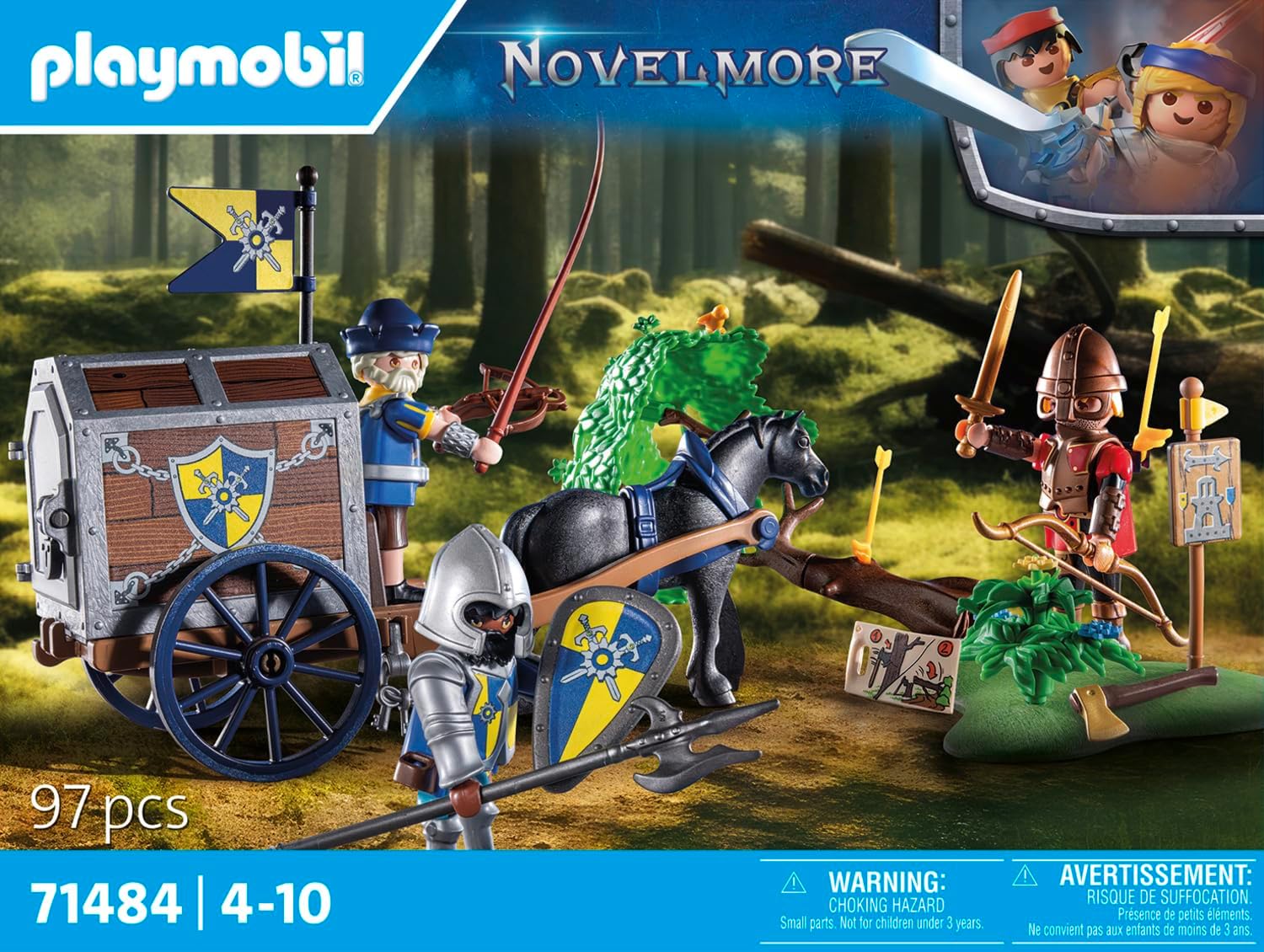 Playmobil Novelmore Нападение на транспортна кола (71484) - Image 4