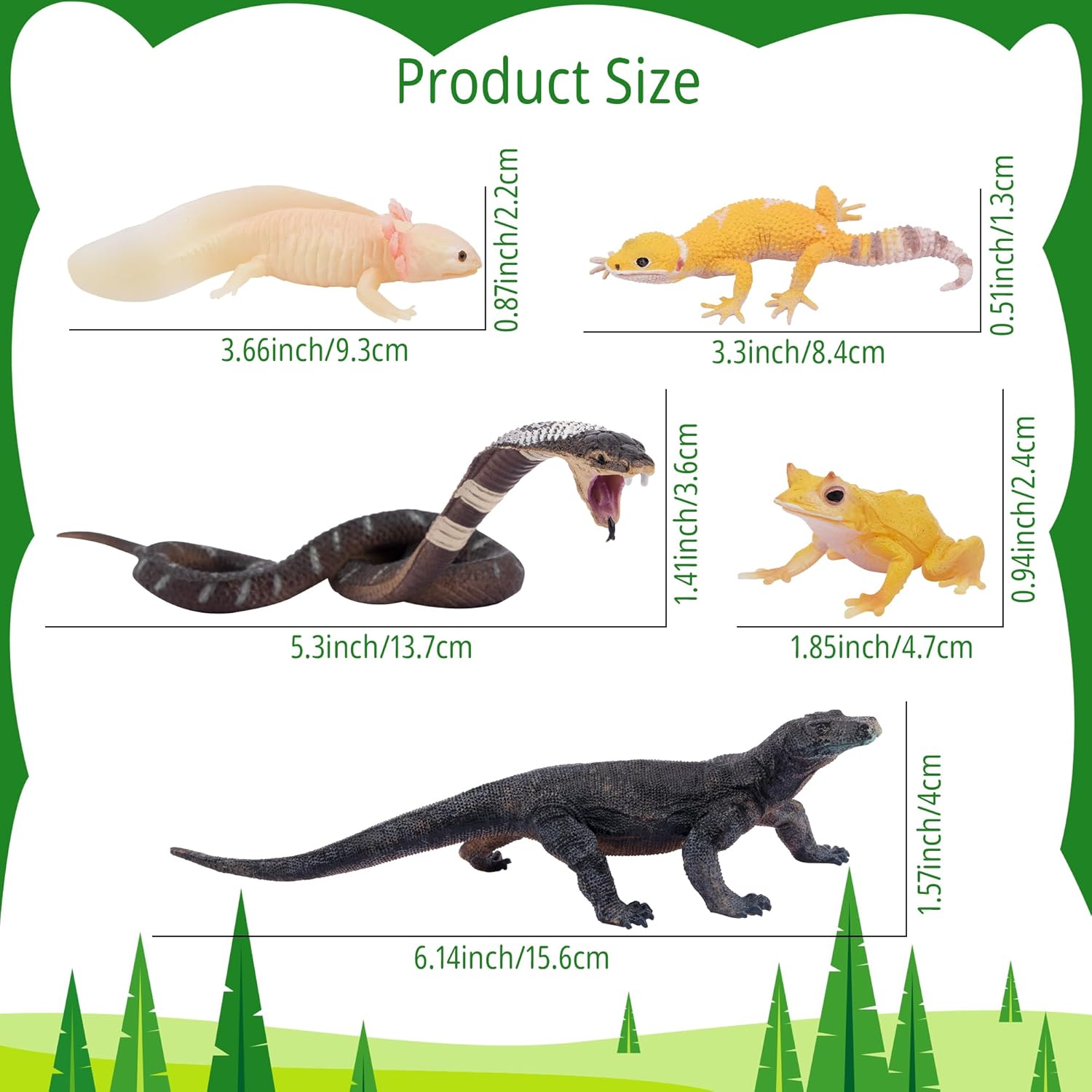 TOYMANY Комплект 12 фигурки на животни Южна Америка - Image 5