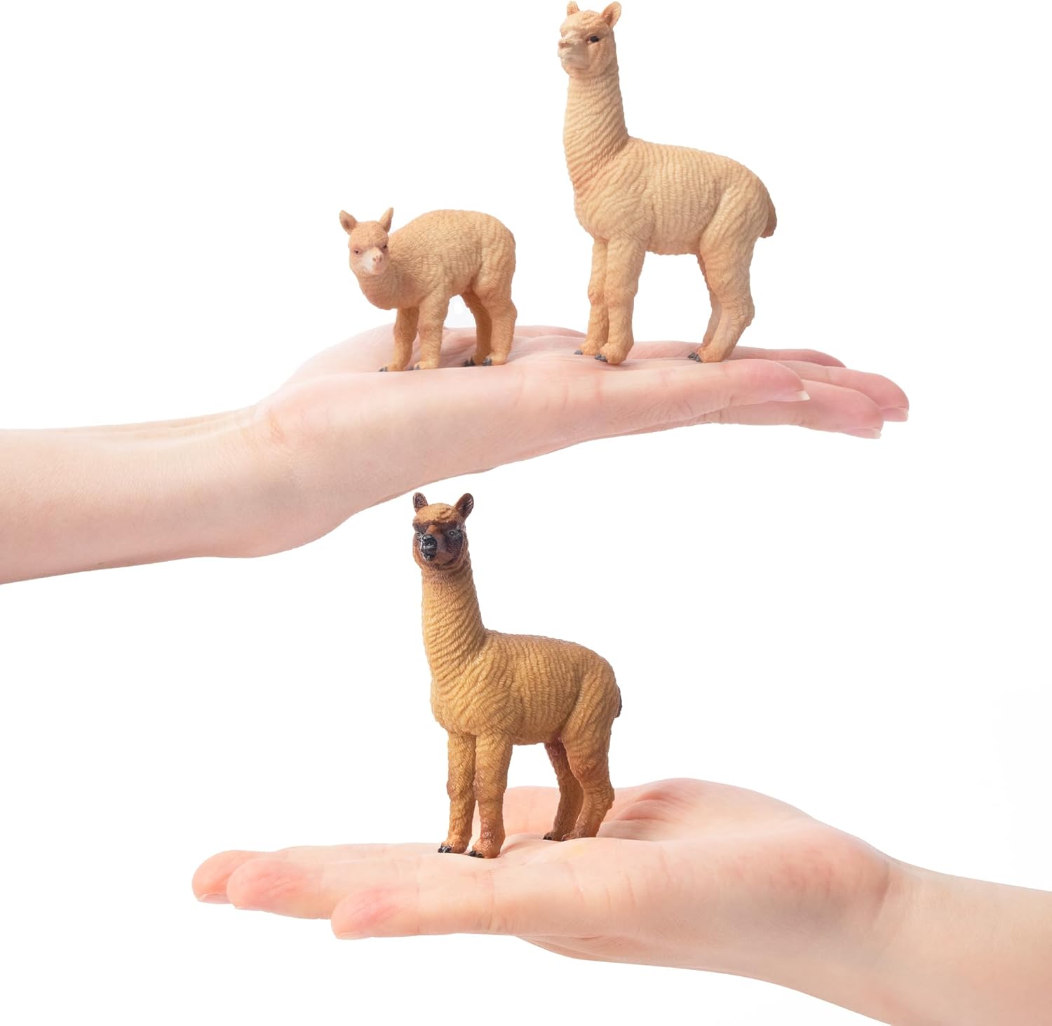 TOYMANY Комплект 8 фигурки на животни Лами и Алпаки Южна Америка - Image 5