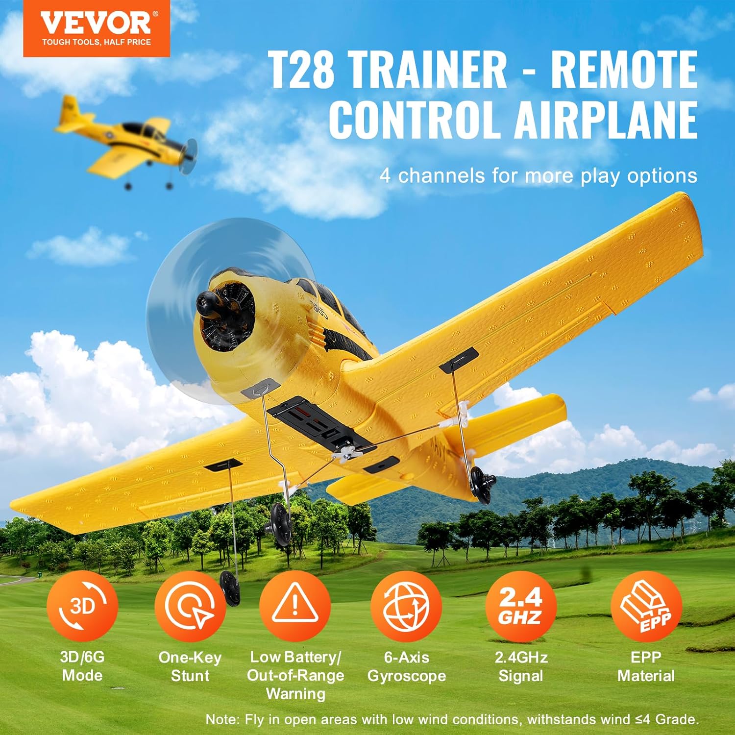 VEVOR Самолет T28 с дистанционно управление - Image 2