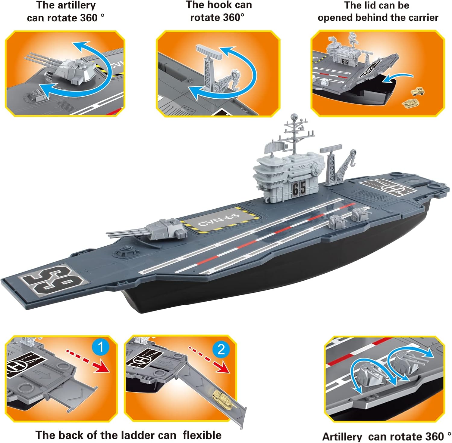 deAO APCZ Игрален комплект самолетоносач - Image 4