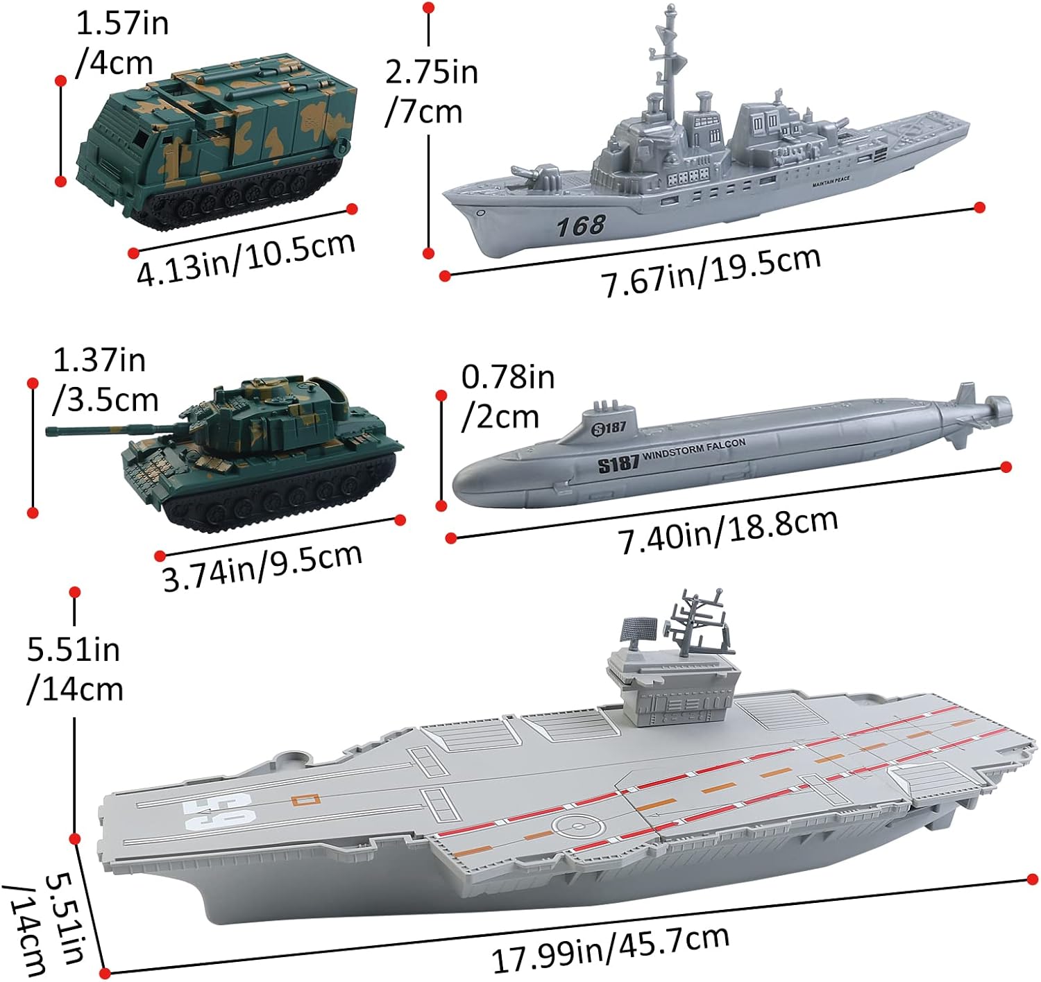 deAO Игрален комплект самолетоносач - Image 5