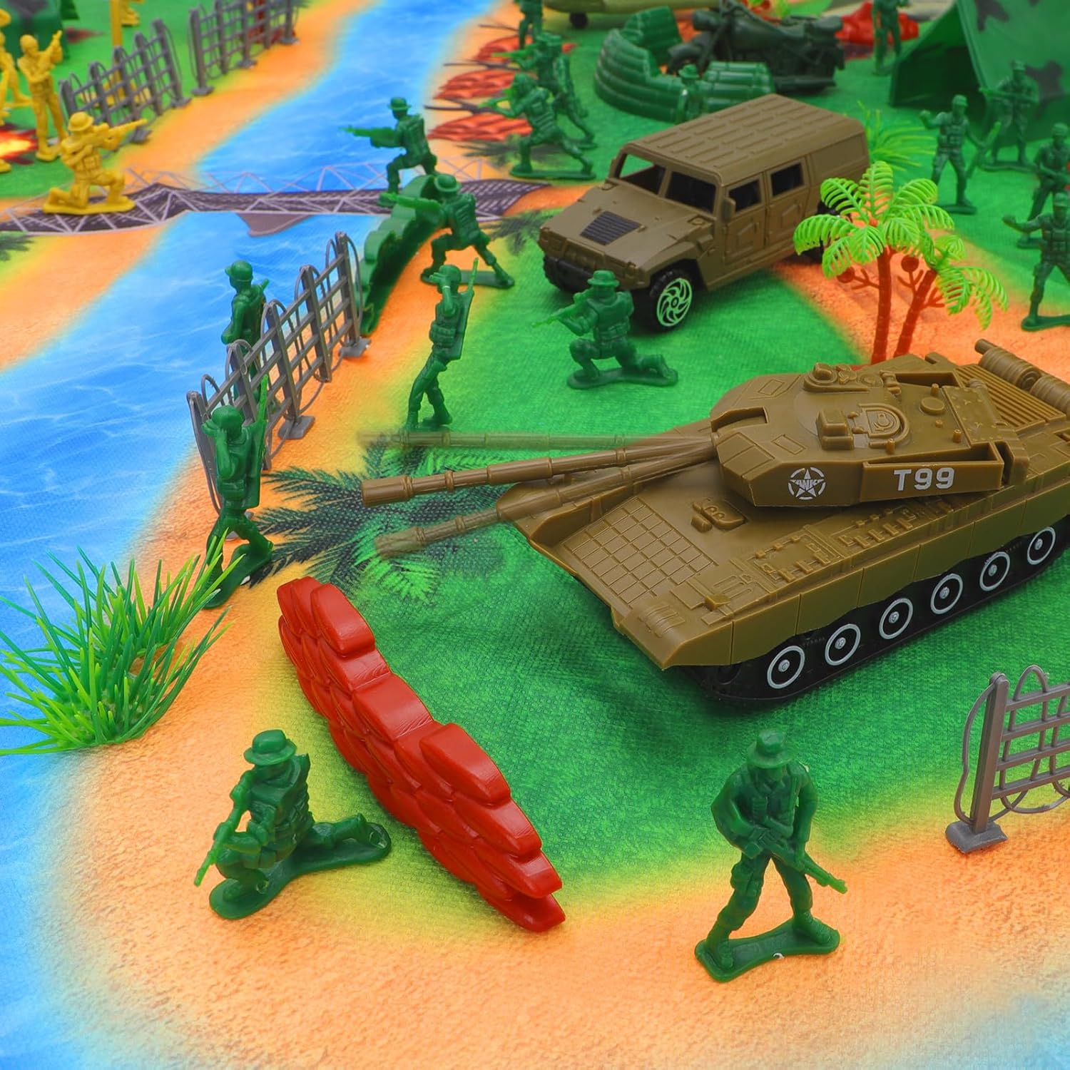 deAO Комплект за игра Военна част за отбрана - Image 3