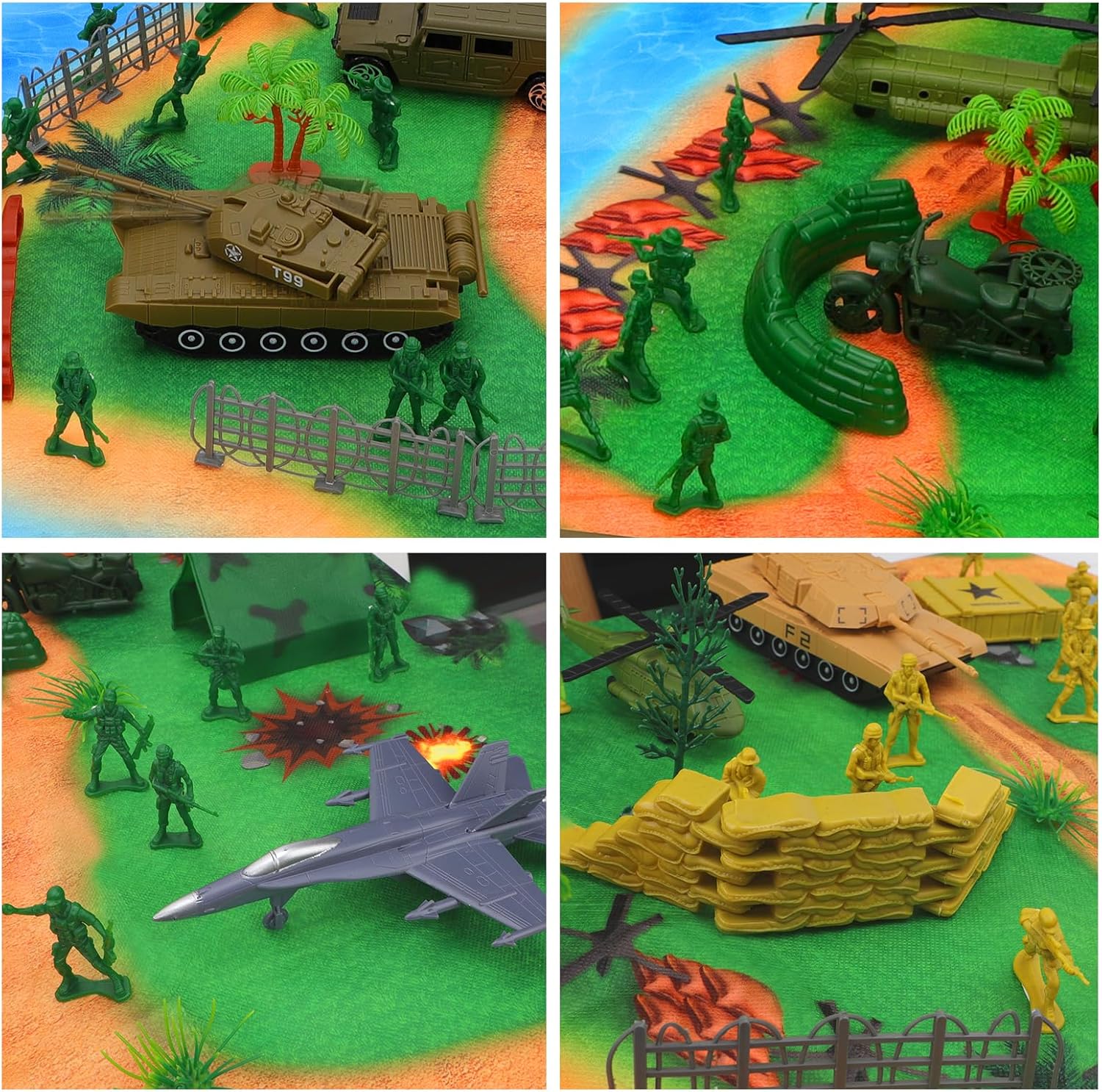 deAO Комплект за игра Военна част за отбрана - Image 6